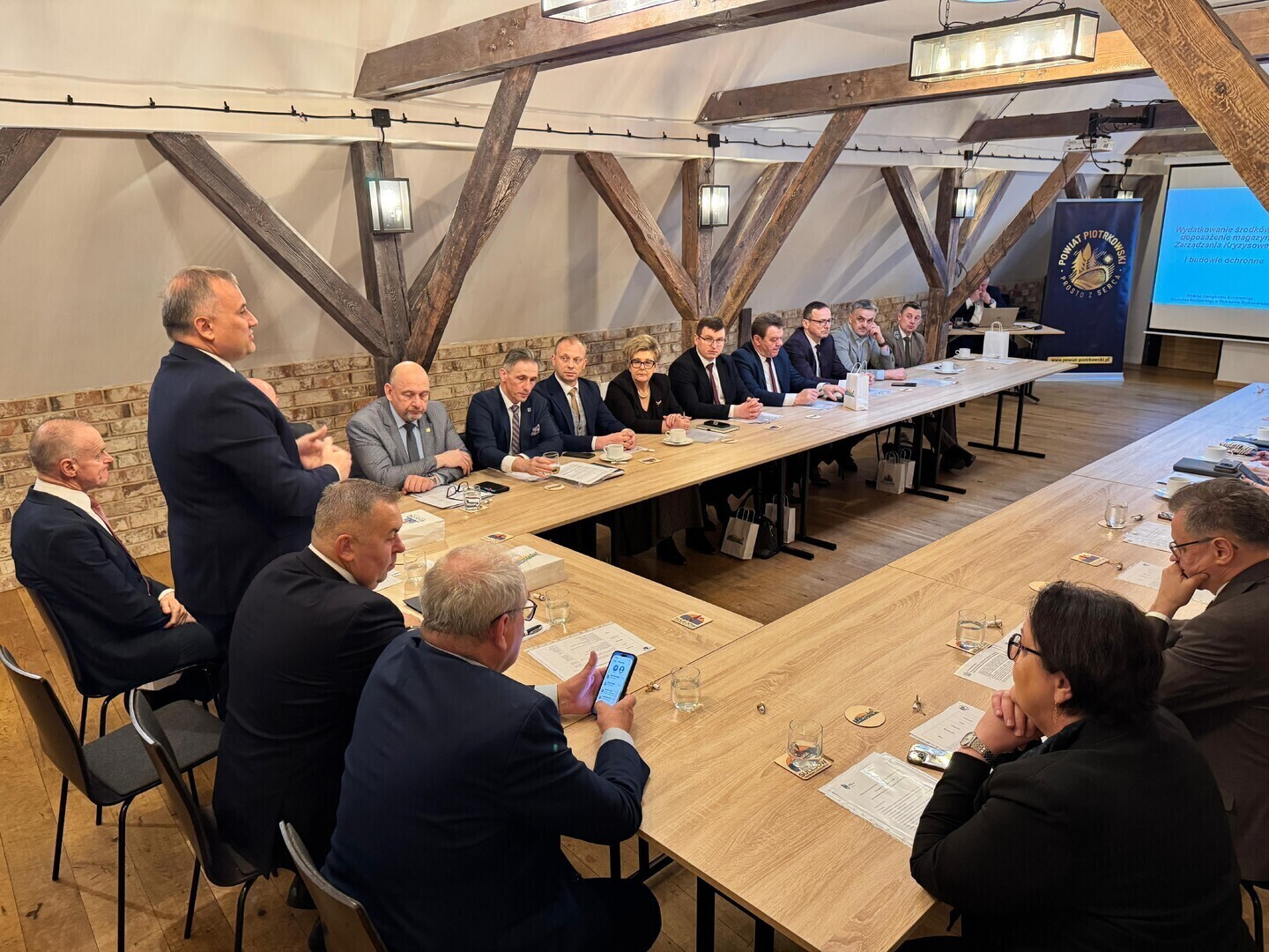 Konwent samorządowców w Sulejowie. Wspólne wyzwania i plany dla powiatu piotrkowskiego