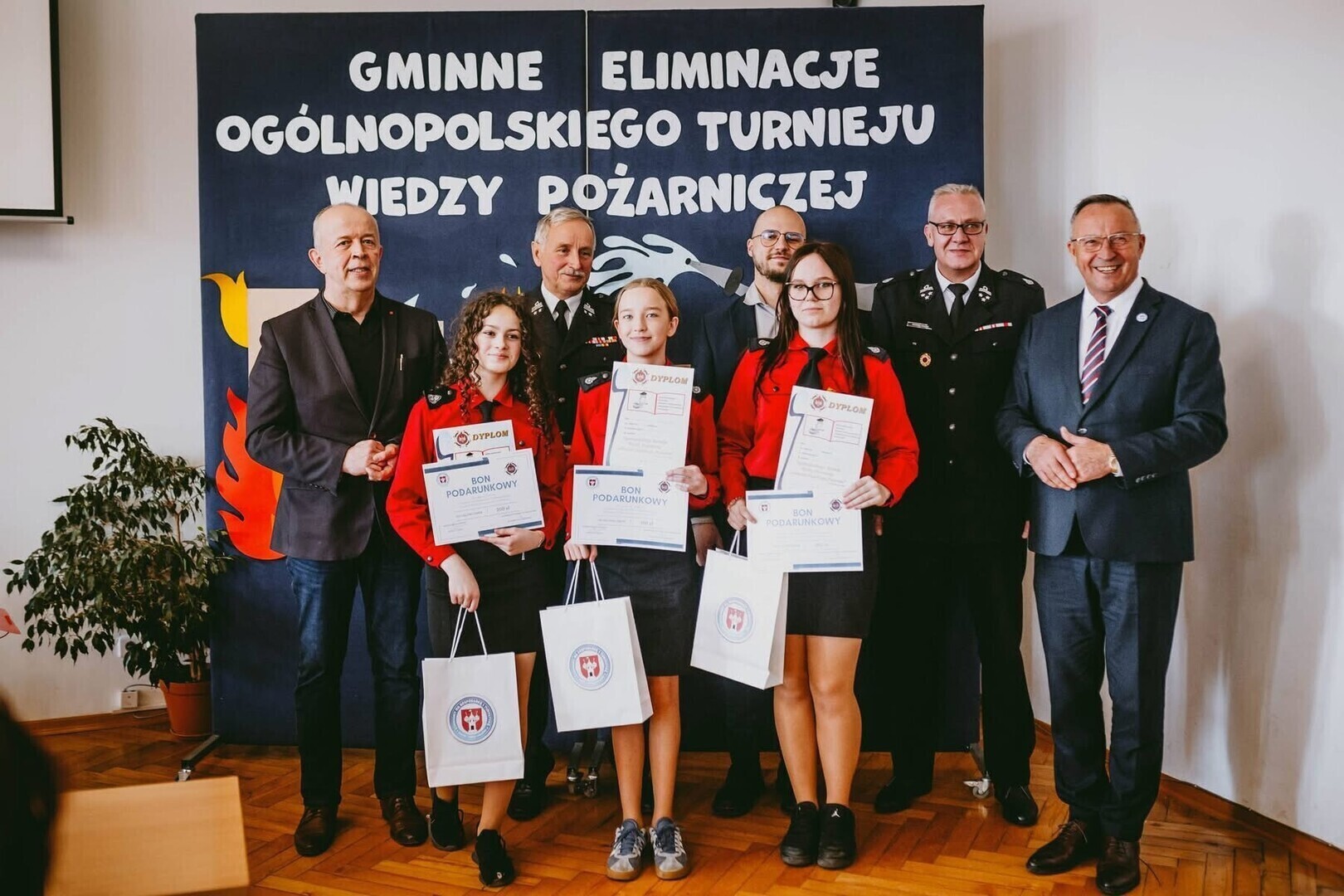 Konkurs wiedzy pożarniczej w Wolborzu