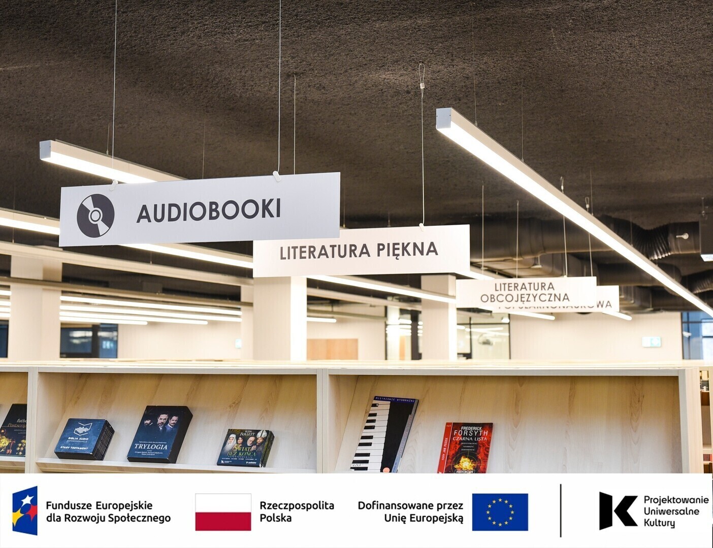 Nowe oznakowanie w piotrkowskiej Mediatece 800-lecia