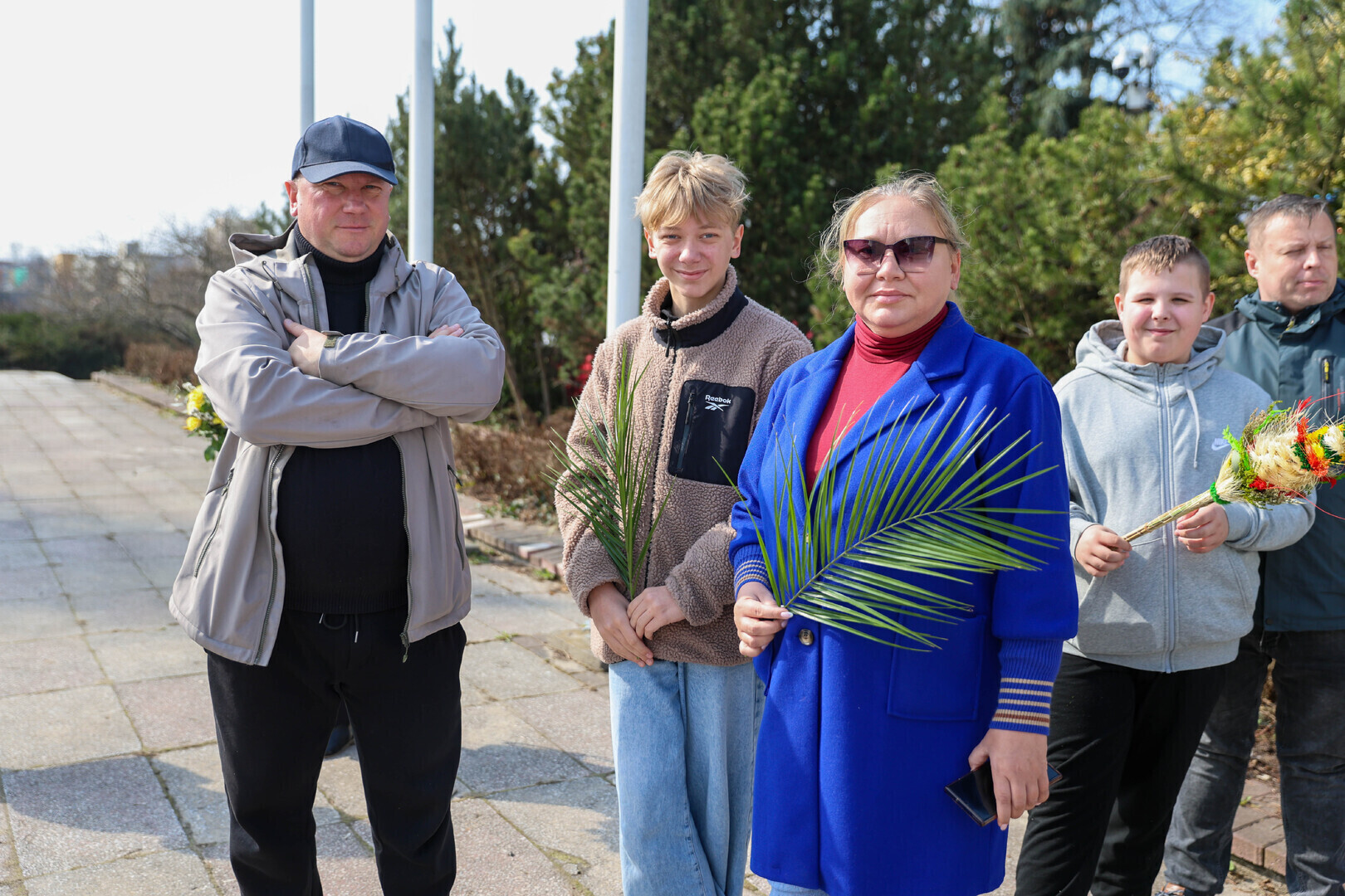 Niedziela Palmowa 2026 w Piotrkowie Trybunalskim. Procesja z Jezusem na osiołku i apostołami przeszła ulicami miasta