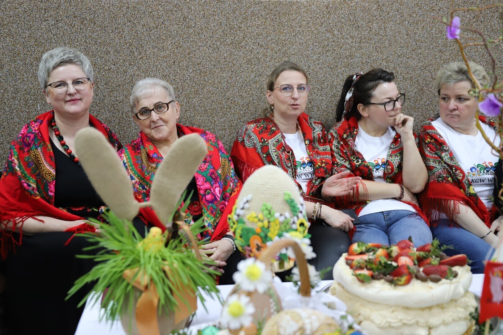 Wielkanocne palmy i koszyki królowały w Krzyżanowie