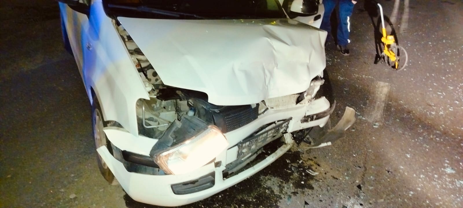 Groźny wypadek na DK91. 62-latek trafił do szpitala