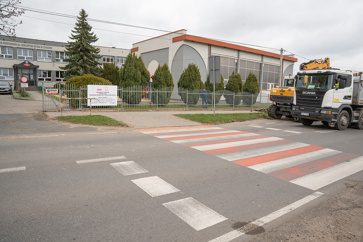 W Szydłowie powstaje chodnik za ponad 45 mln złotych