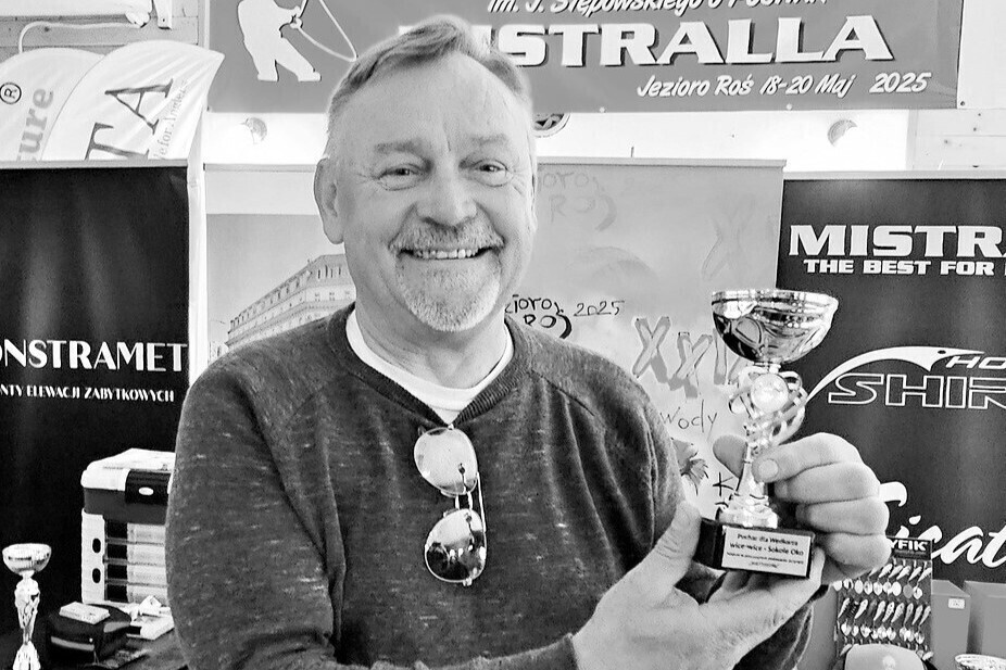 Nie żyje znany piotrkowski wędkarz. Był mistrzem Polski