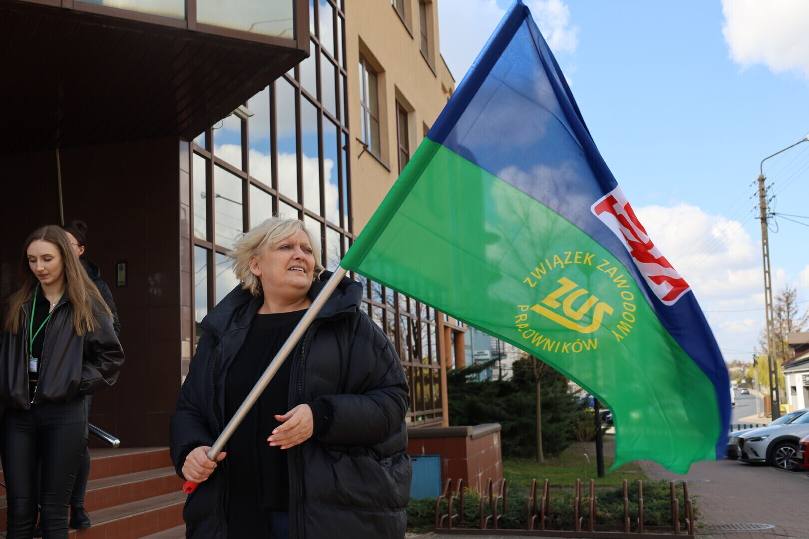 Pracownicy ZUS w Piotrkowie wsparli protest w Warszawie. Chcemy godnej płacy
