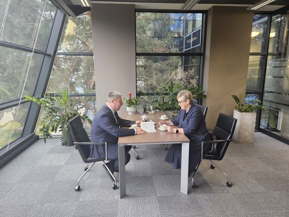 Rozmowy o funduszach dla gminy w WFOŚiGW