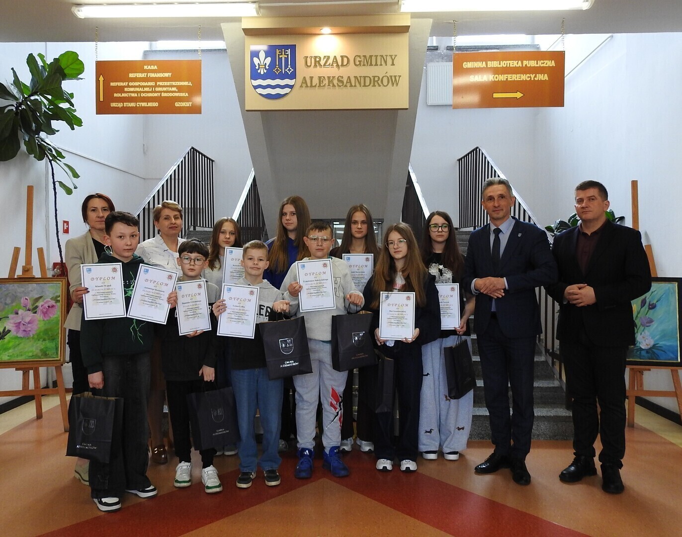 Młodzież z gminy Aleksandrów sprawdziła swoją wiedzę pożarniczą