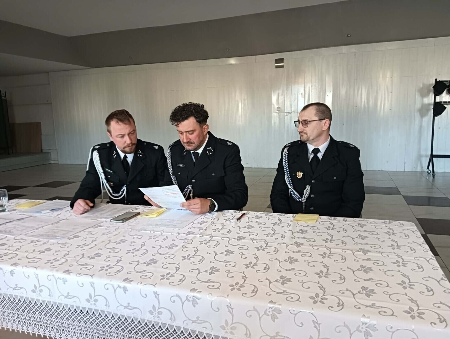 Zjazd Oddziału Gminnego ZOSP RP w Łękach Szlacheckich