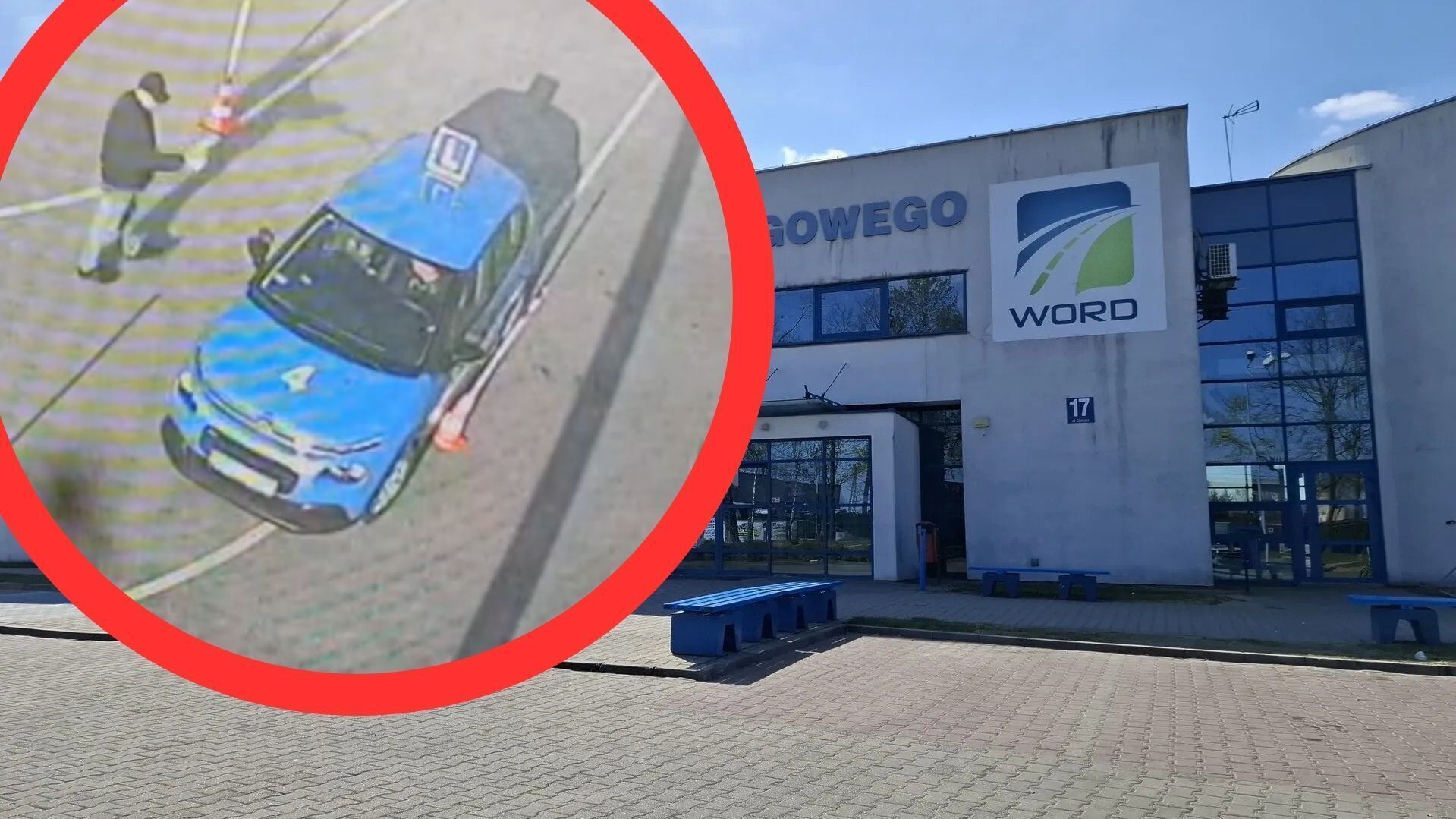 Chciał zdać egzamin na prawo jazdy z 12 promila. Zobacz nagranie video