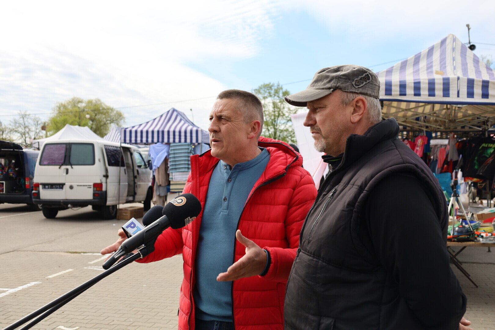 Akcja Stop SENT. Piotrkowscy kupcy protestują