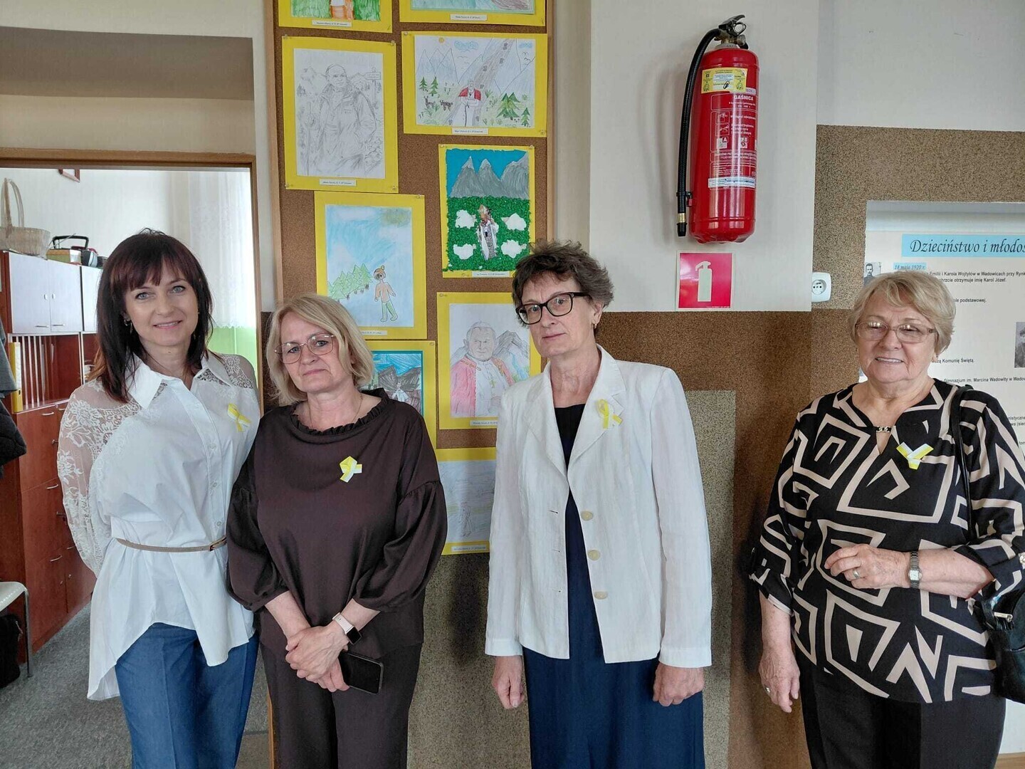 Uroczysty Dzień Patrona w Szkole Podstawowej im. św. Jana Pawła II w Gazomi