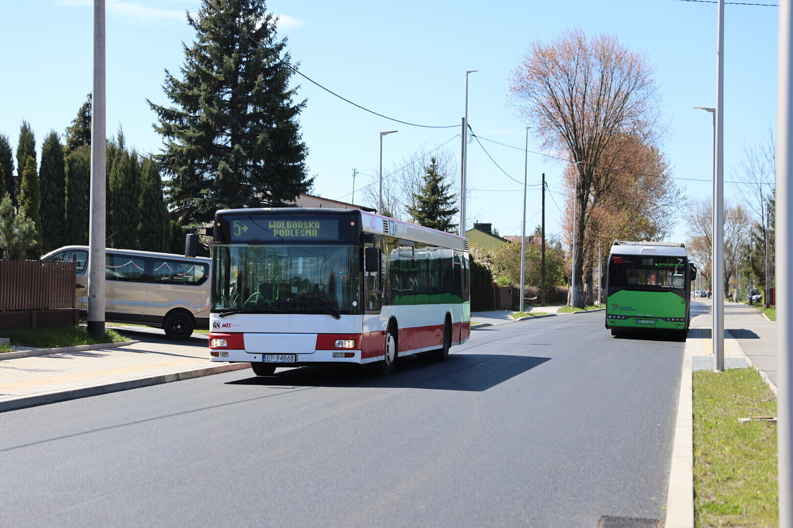 Autobusy MZK wróciły na Wolborską