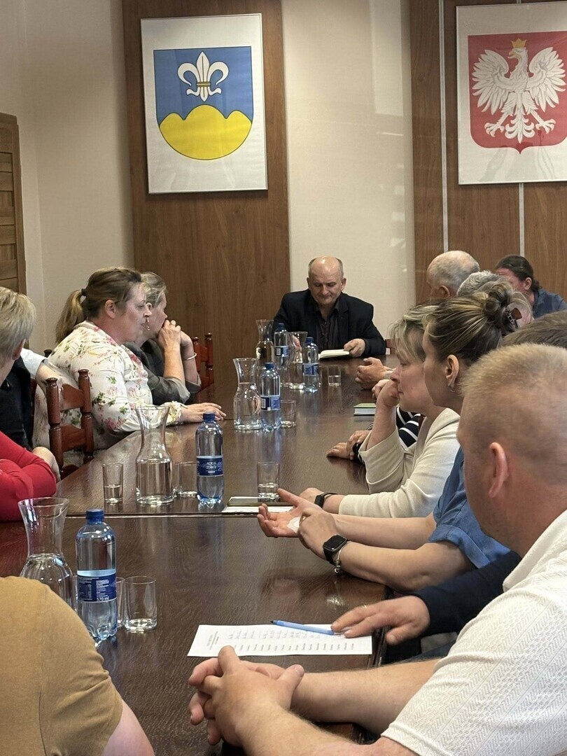 Spotkanie z Sołtysami w Urzędzie Gminy Łęki Szlacheckie