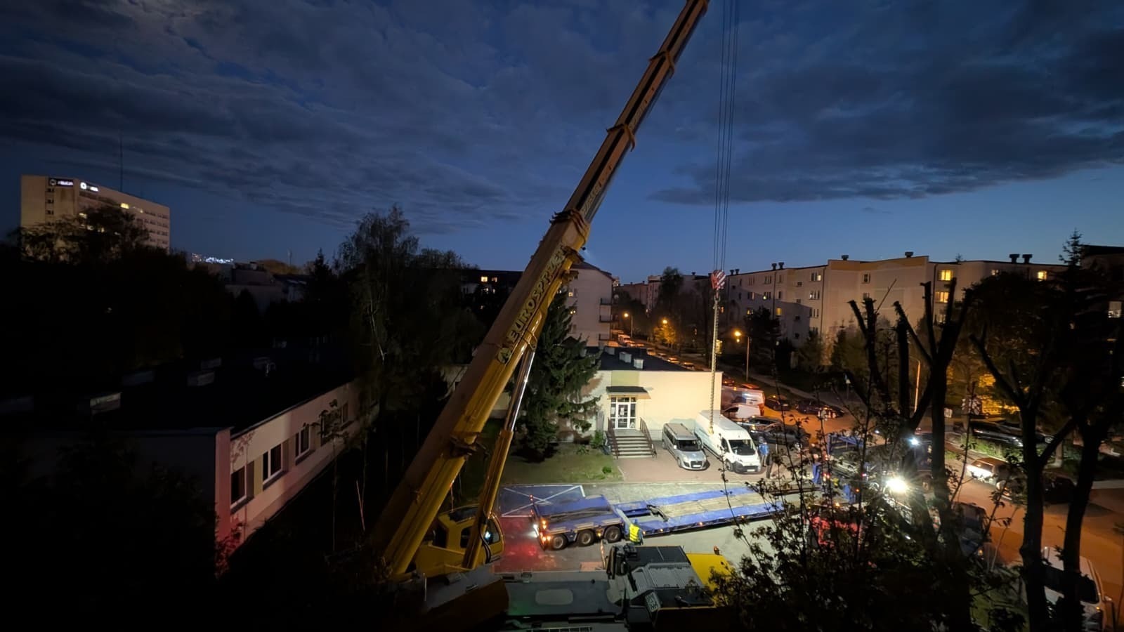 Rezonans znika z Powiatowego Centrum Medycznego. Starostwo to nie my odpowiadamy za hałas