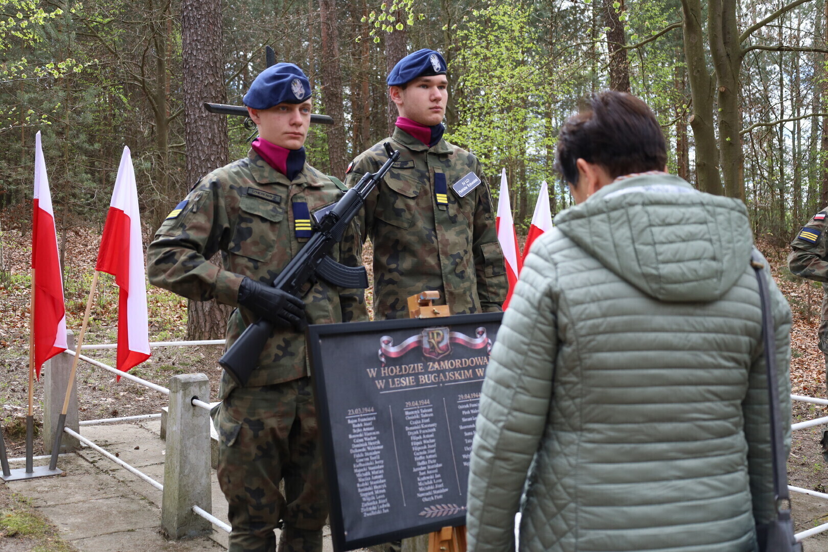 Pamięć wraca do Lasu Bugajskiego. Uczcili ofiary egzekucji sprzed 82 lat