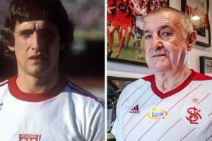 Marek Dziuba legendarny piłkarz i trener oraz Mariusz Goss historyk pisarz spotkali się z osadzonymi w Areszcie Śledczym w Piotrkowie Trybunalskim.