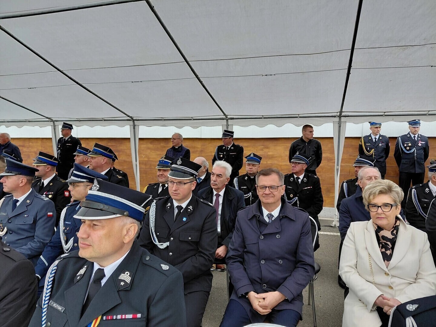 Strażacy świętowali w Grabicy. W obchodach uczestniczyła delegacja z gminy Łęki Szlacheckie