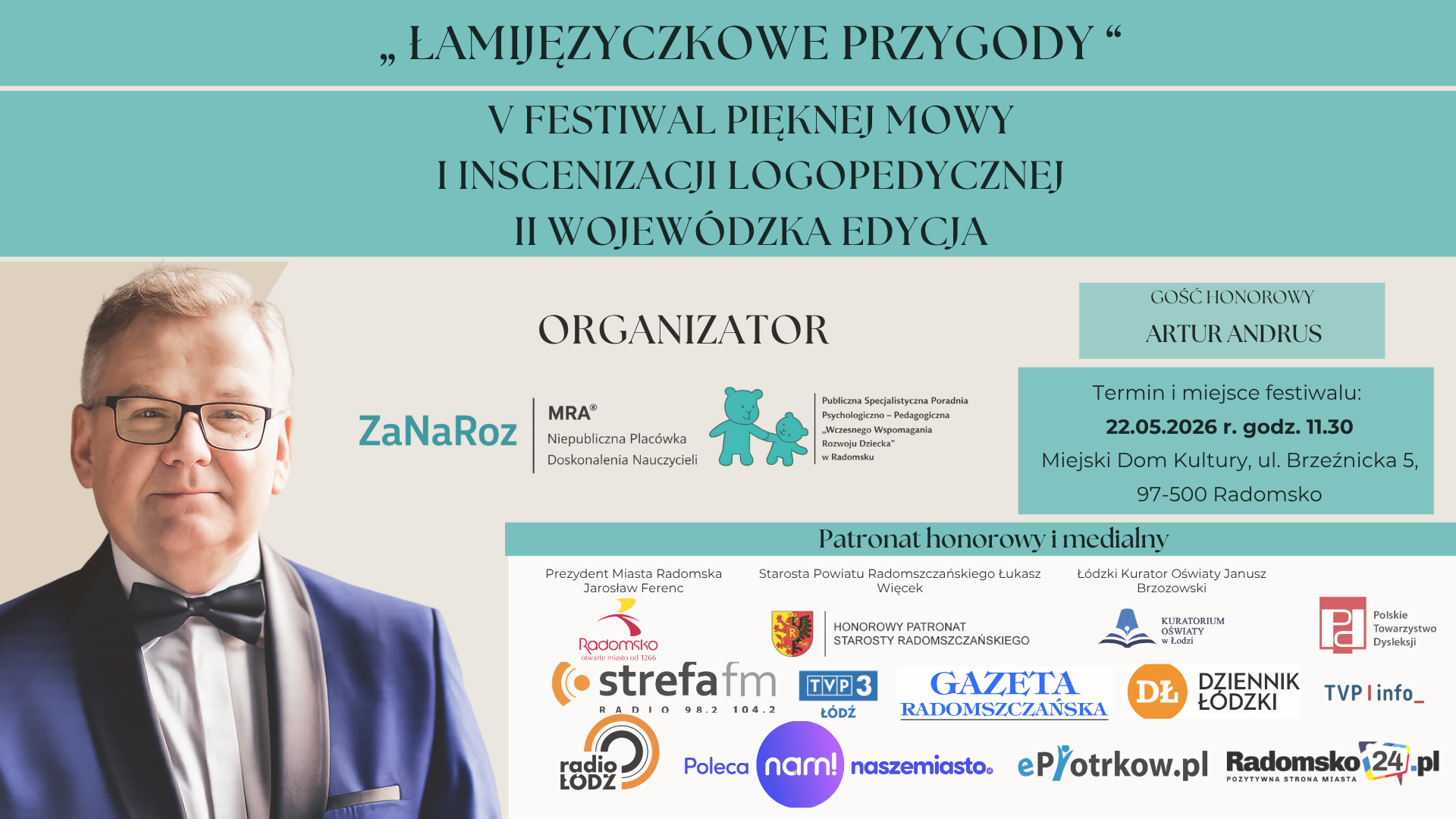 V Festiwal Pięknej Mowy i Inscenizacji Logopedycznej