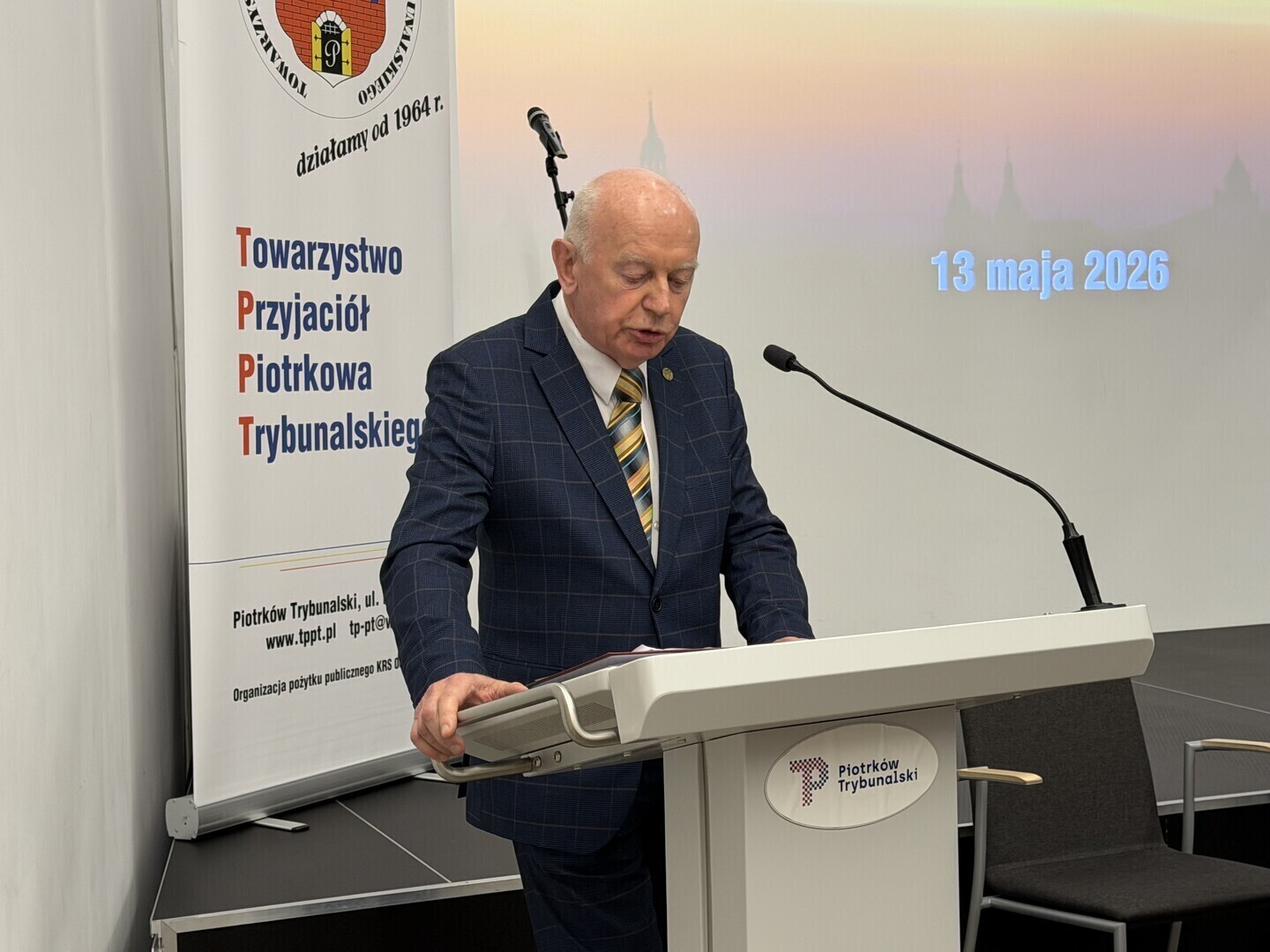 Duże zmiany w Towarzystwie Przyjaciół Piotrkowa Trybunalskiego. Waldemar Domarańczyk zrezygnował z funkcji prezesa po 26 latach. Nowym prezesem został były prezydent miasta Michał Rżanek