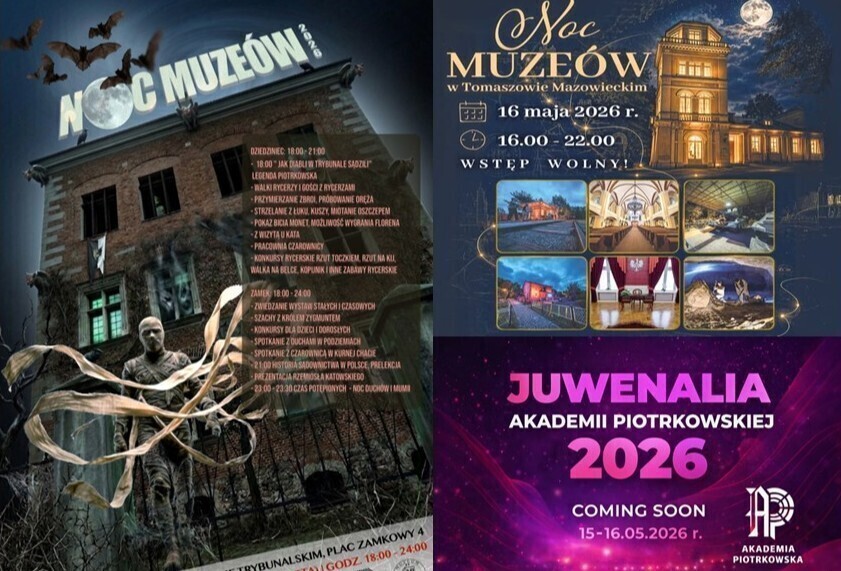 Weekend pełen atrakcji. Sport kultura i Noc Muzeów w regionie