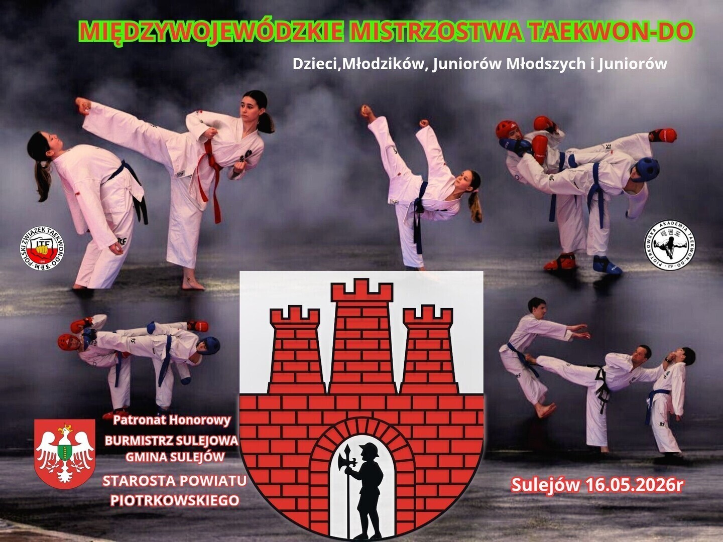 Zawody Taekwon-Do już w sobotę w Sulejowie. Na macie pojawią się zawodnicy z różnych regionów