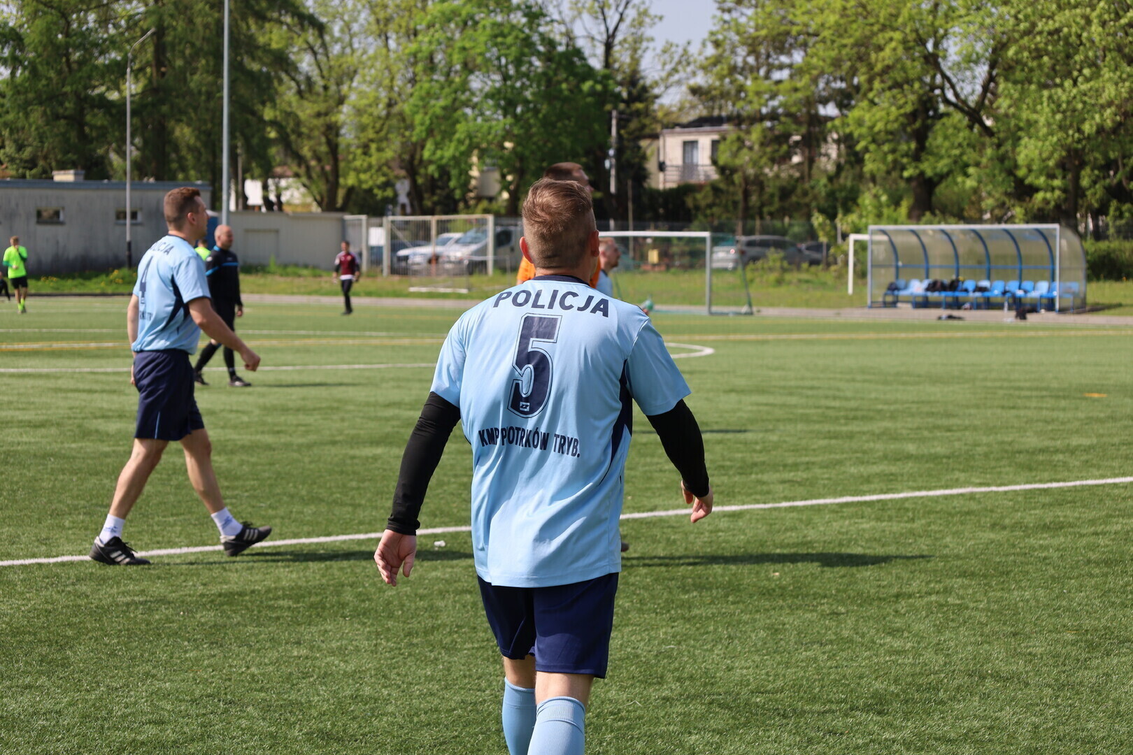 Piłka nożna integracja i sportowa rywalizacja. Za nami kolejne spotkanie w ramach Igrzysk Służb Mundurowych w Piotrkowie Trybunalskim