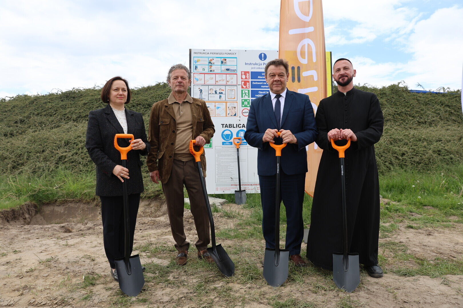 W Majkowie Dużym powstaje nowe centrum logistyczne. Wmurowano kamień węgielny