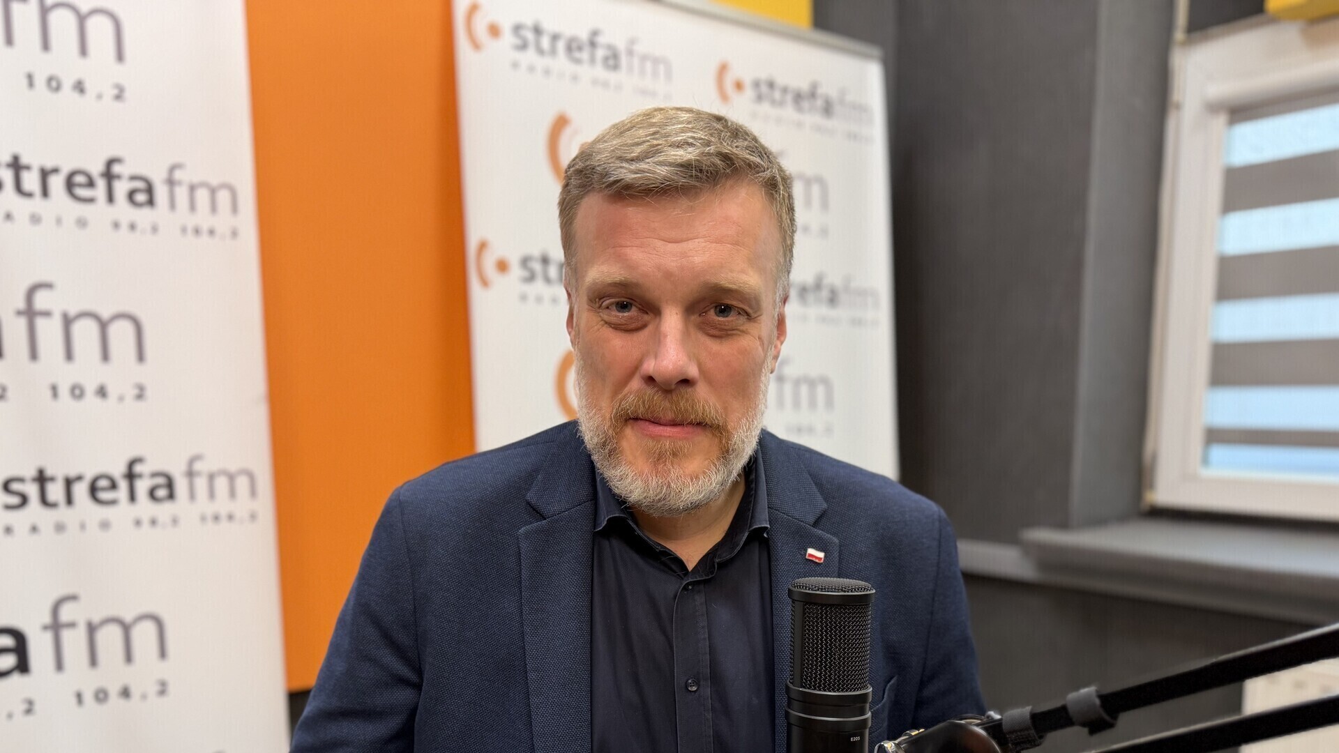 Adrian Zandberg w Piotrkowie o służbie zdrowia Bełchatowie i elektrowni atomowej