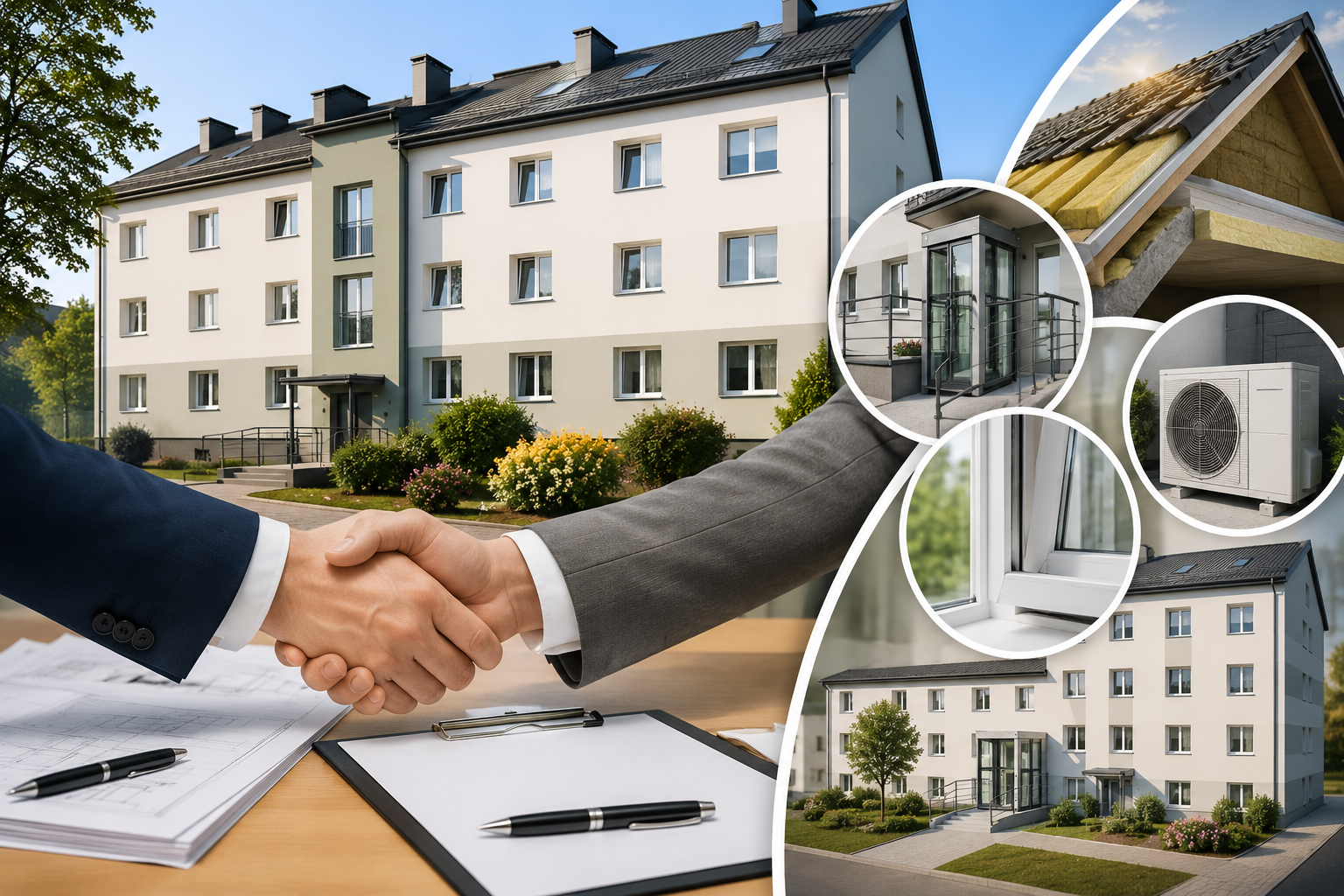 Ponad 3 mln zł na modernizację bloku w Czarnocinie. Powstanie winda i nowoczesne ogrzewanie