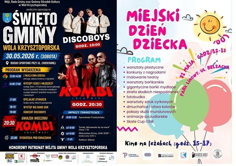 Wydarzenia na koniec maja. Konferencje festyny i dni dzieci w Piotrkowie i regionie