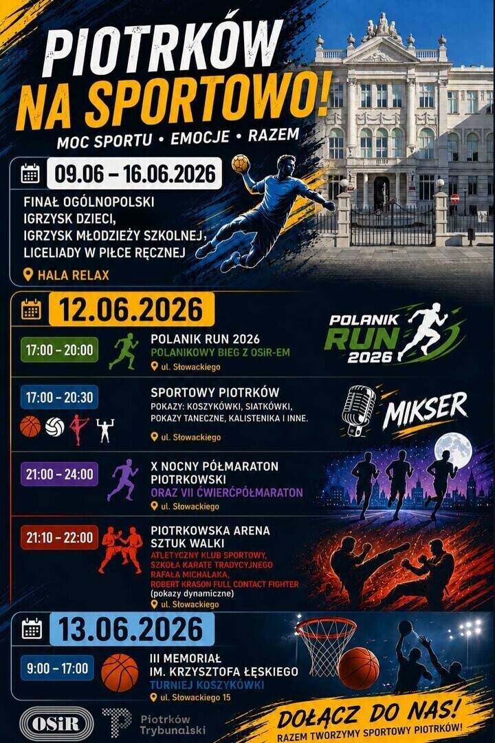 Piotrków na sportowo 916 czerwca