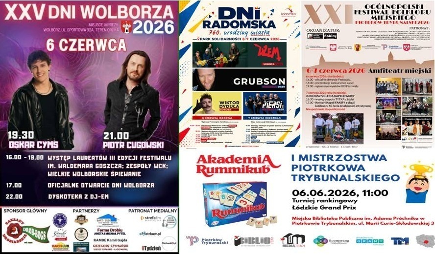 Długi weekend pełen atrakcji. Folklor sport pikniki i świętowanie w regionie