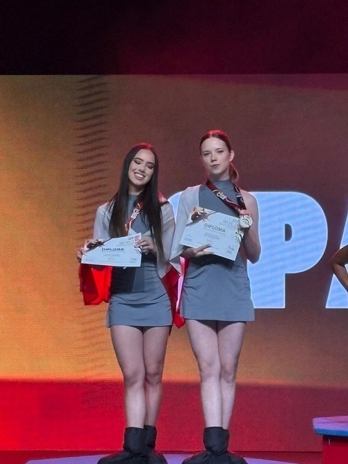 Jaskółki wicemistrzyniami świata w tańcu sportowym