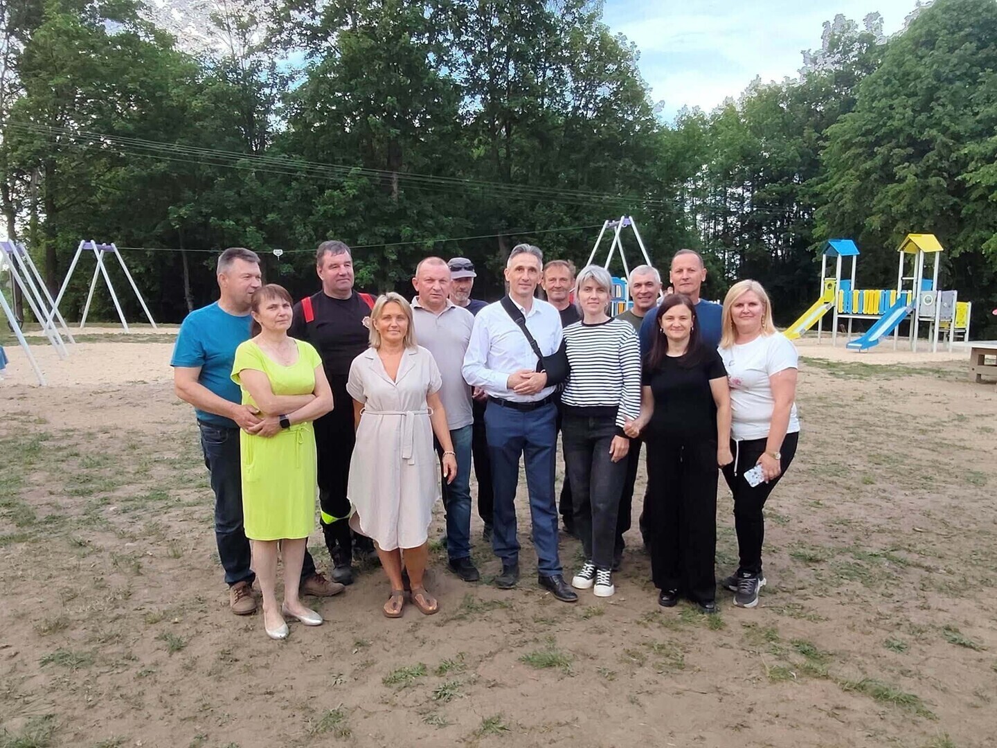 Nowy plac zabaw otwarty w Siucicach-Kolonii. Dzień Dziecka pełen atrakcji