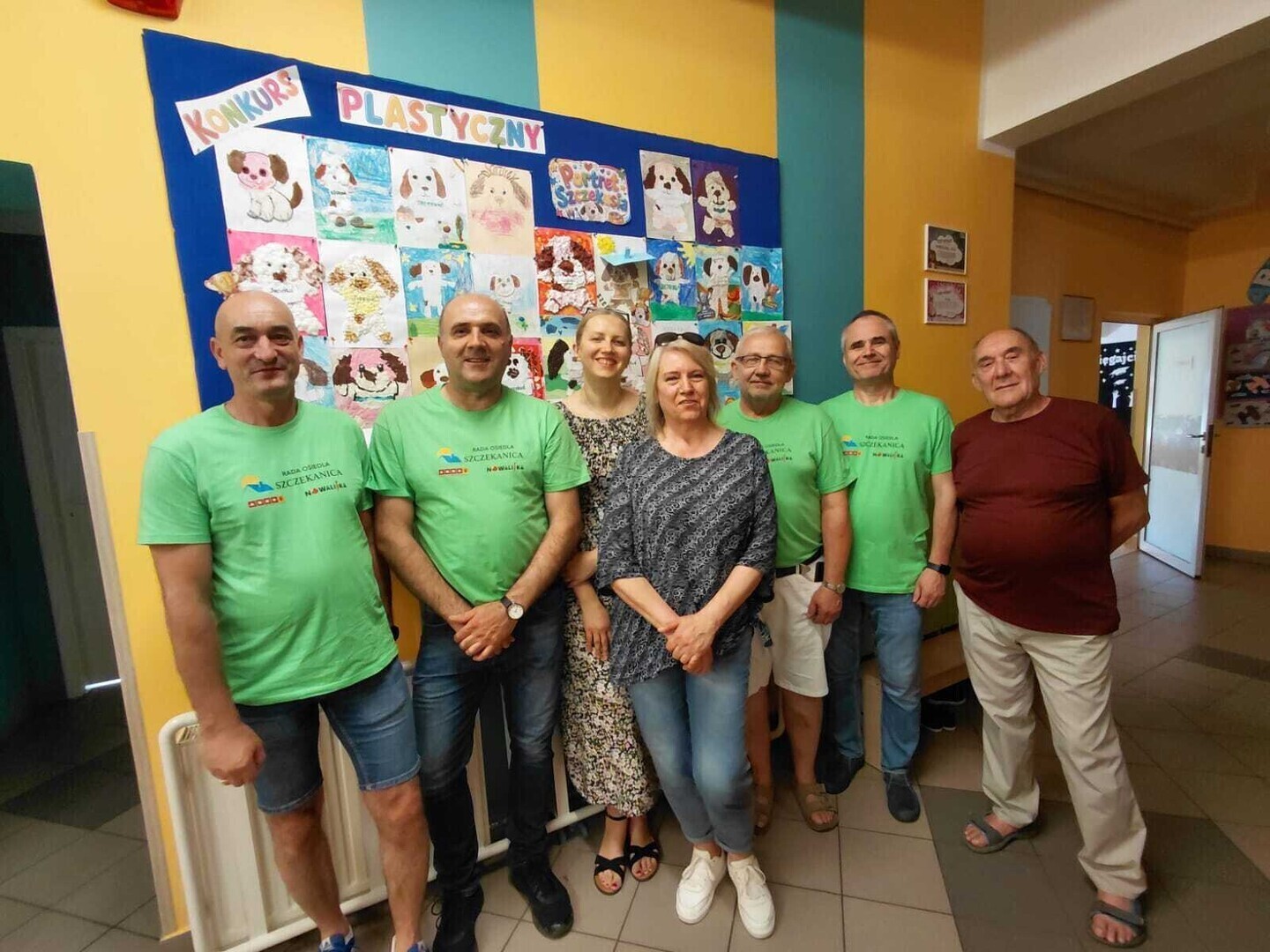 Wręczenie nagród w konkursie plastycznym Portret Szczekusia