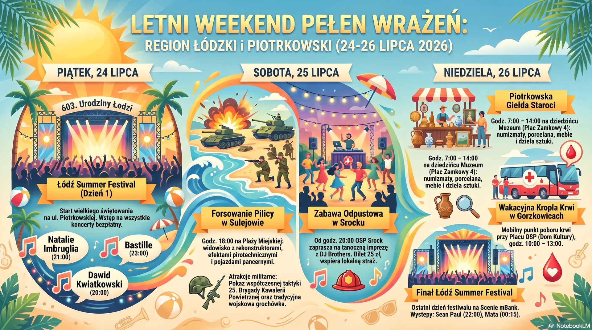 Co robić w weekend Oto najciekawsze wydarzenia w regionie 2426 lipca