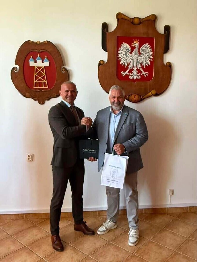 Wójt gminy Konopiska z wizytą w Rozprzy