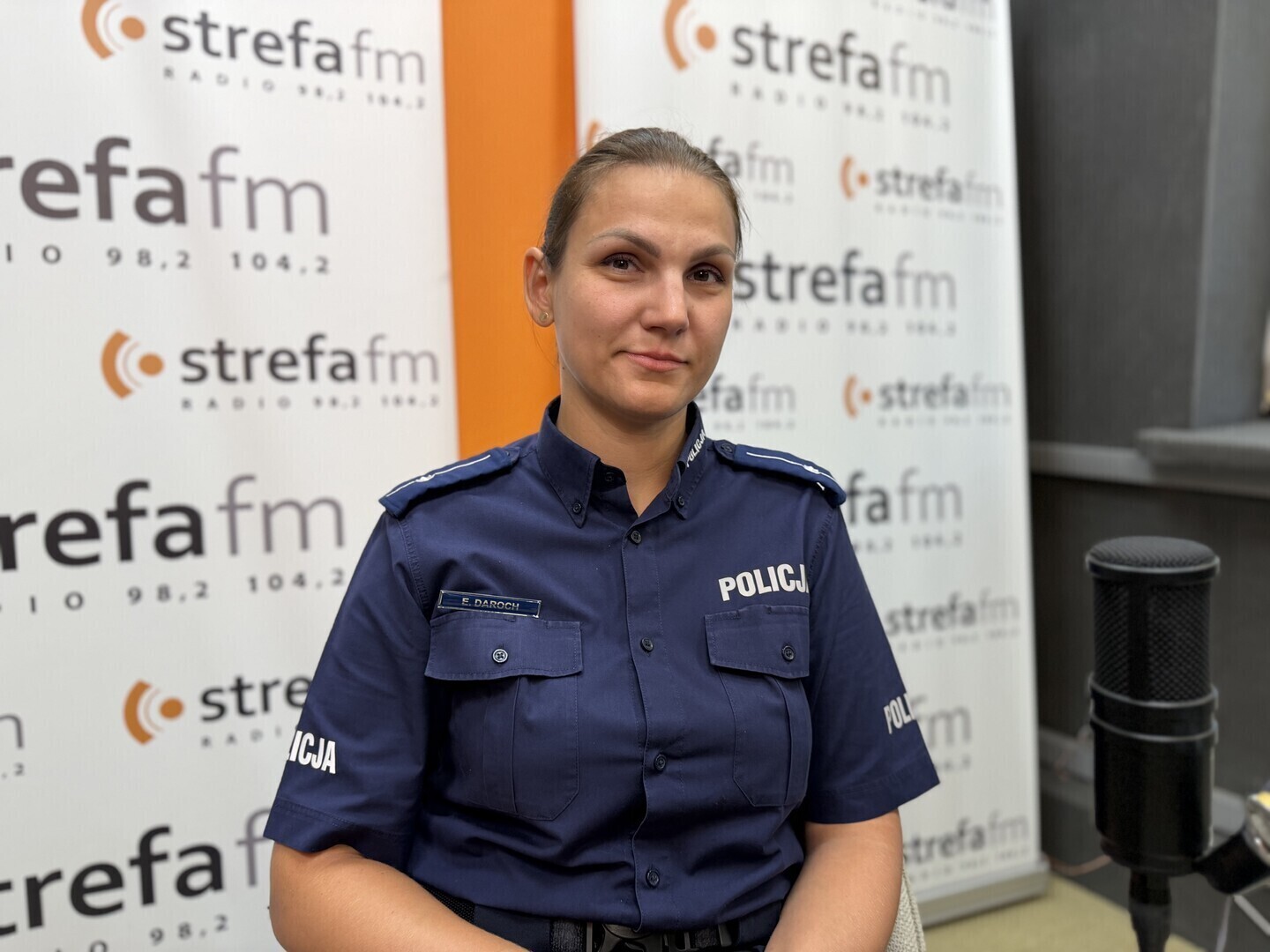 Policja apeluje o ostrożność. Mł. asp. Edyta Daroch Nietrzeźwych kierujących jest rzeczywiście bardzo dużo