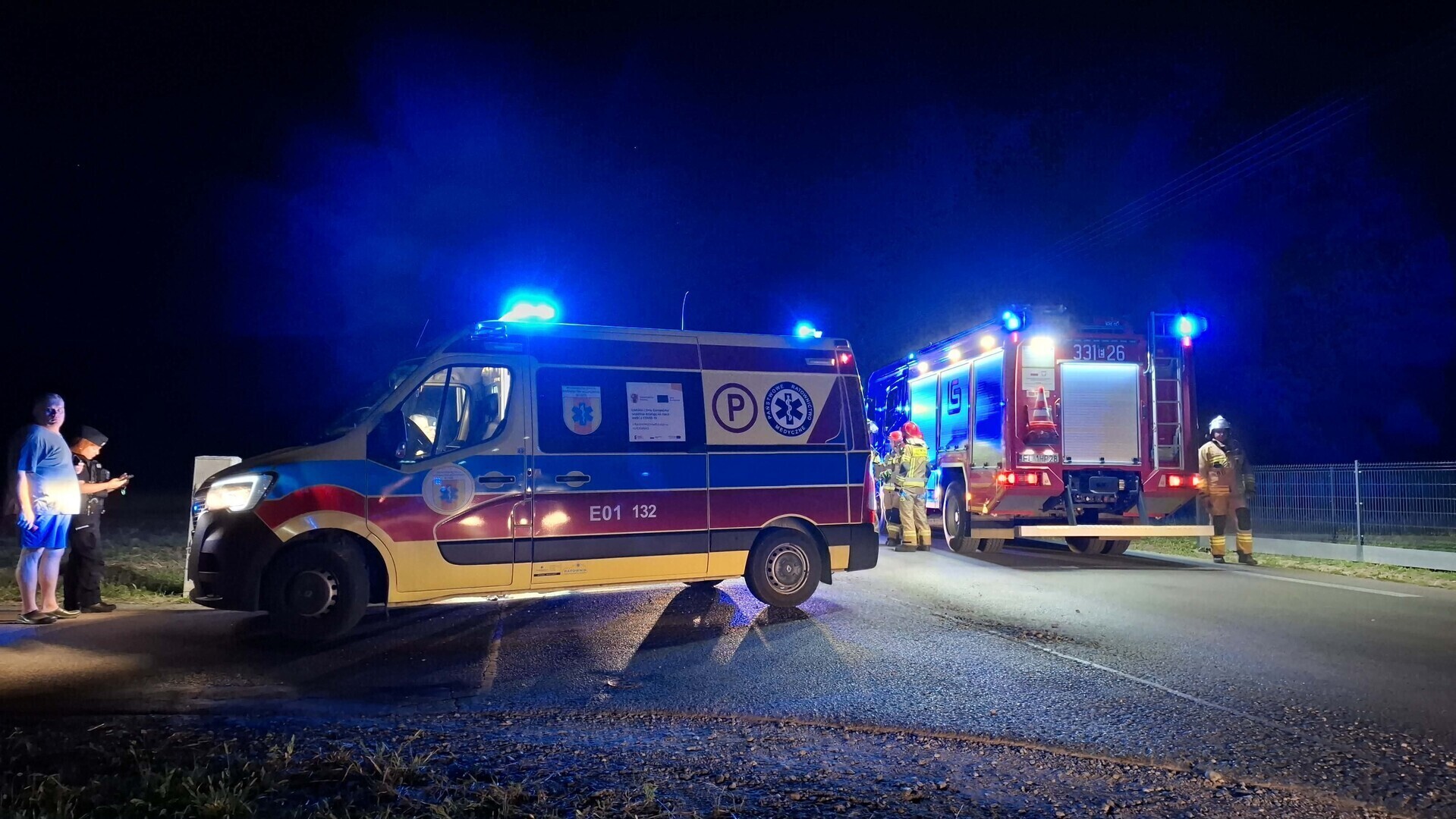 Groźny wypadek z udziałem quada w Papieżach pod Piotrkowem. Pojazd przygniotł kierującego. Mężczyzna jest w ciężkim stanie