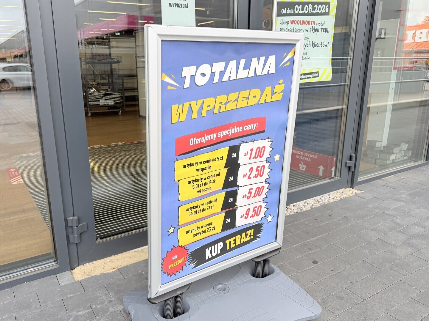 Woolworth zamyka sklep w Piotrkowie. TEDi zajmie jego lokal