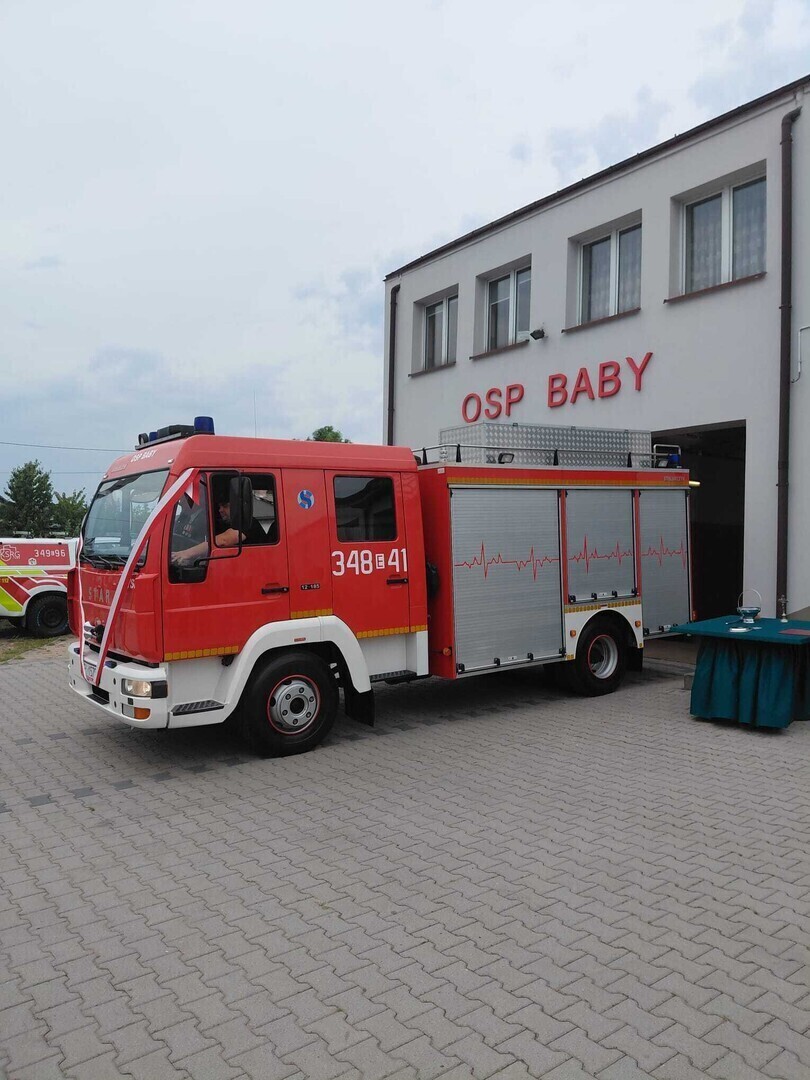 RYSIO nowy wóz strażacki dla OSP Baby