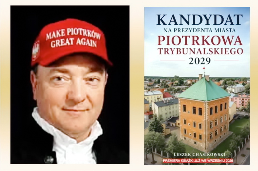 Leszek Chasikowski chce zostać prezydentem Piotrkowa. Czy warto poznać kim jest
