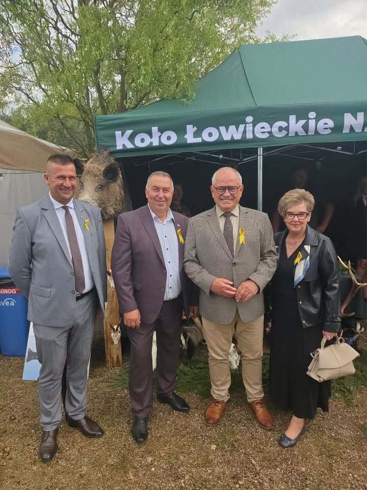 Wójt Łęk Szlacheckich na lokalnych wydarzeniach