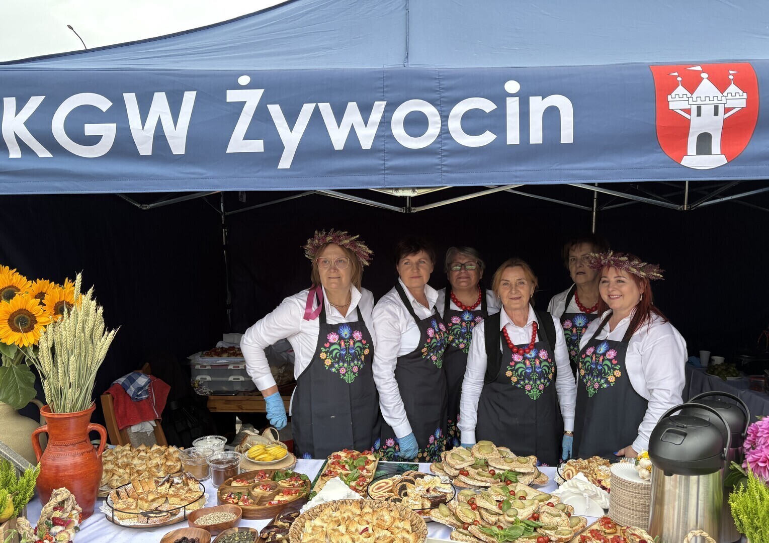 Dożynki w Wolborzu. Najważniejsze że nie zabraknie nam zboża na chleb
