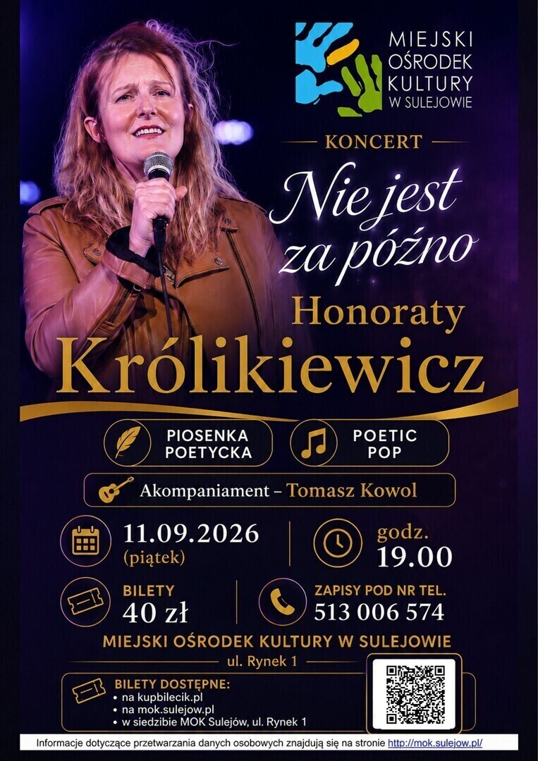 Jesienne Kalendarium Wydarzeń w Miejskim Ośrodku Kultury w Sulejowie