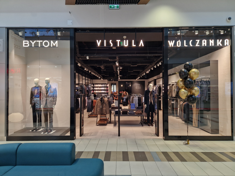 Vistula Wólczanka i Bytom w jednym miejscu nowy salon mody męskiej w Focus Mall Piotrków