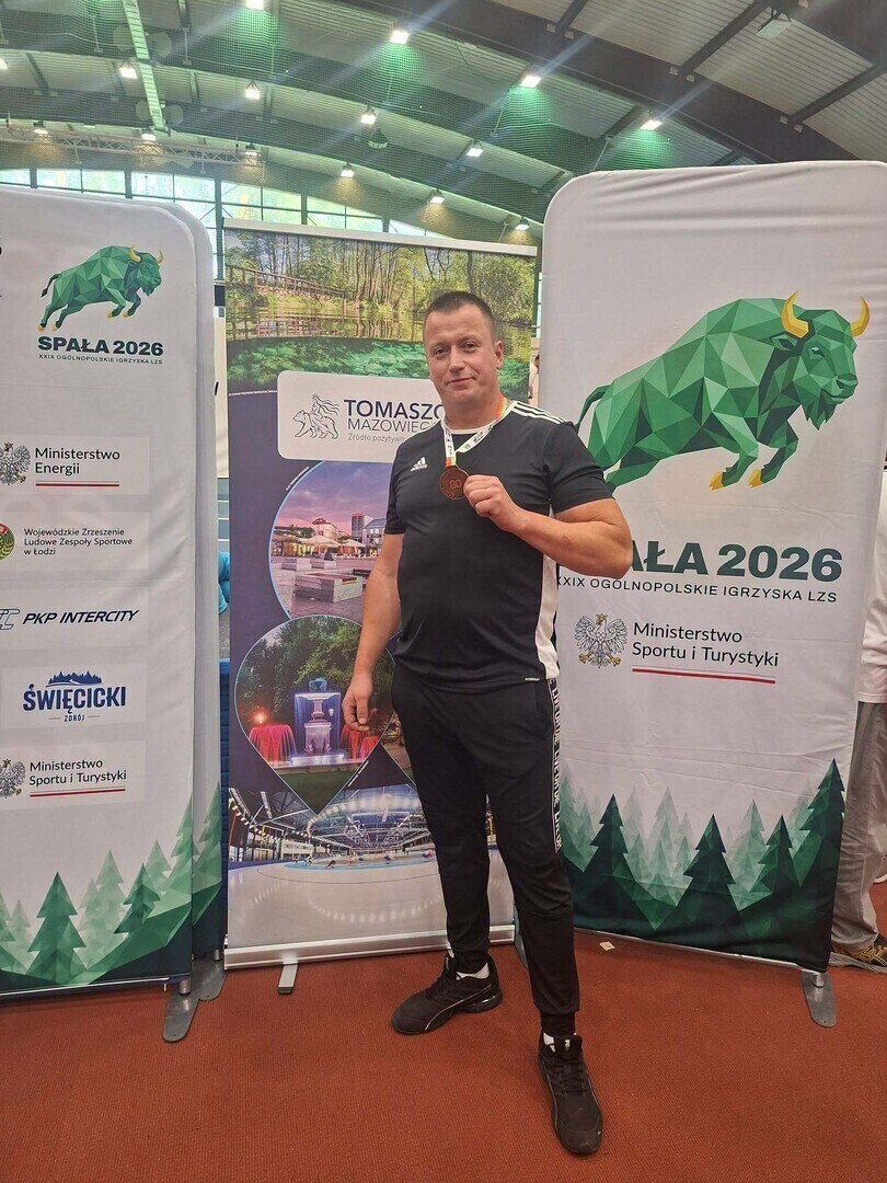 Robert Goska z Milejowa trzeci na Ogólnopolskich Igrzyskach LZS