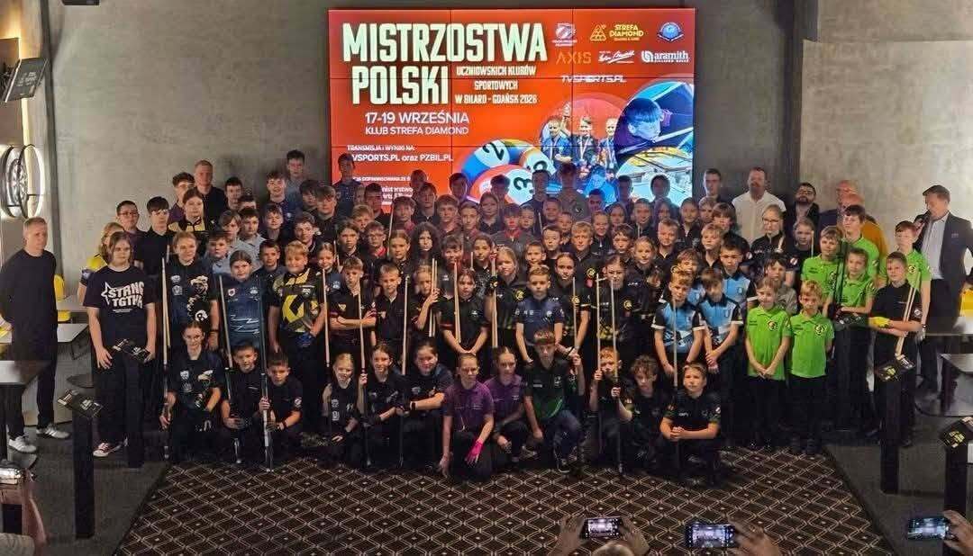 Wielki sukces młodych bilardzistów. Izabela Adamiec mistrzynią Polski