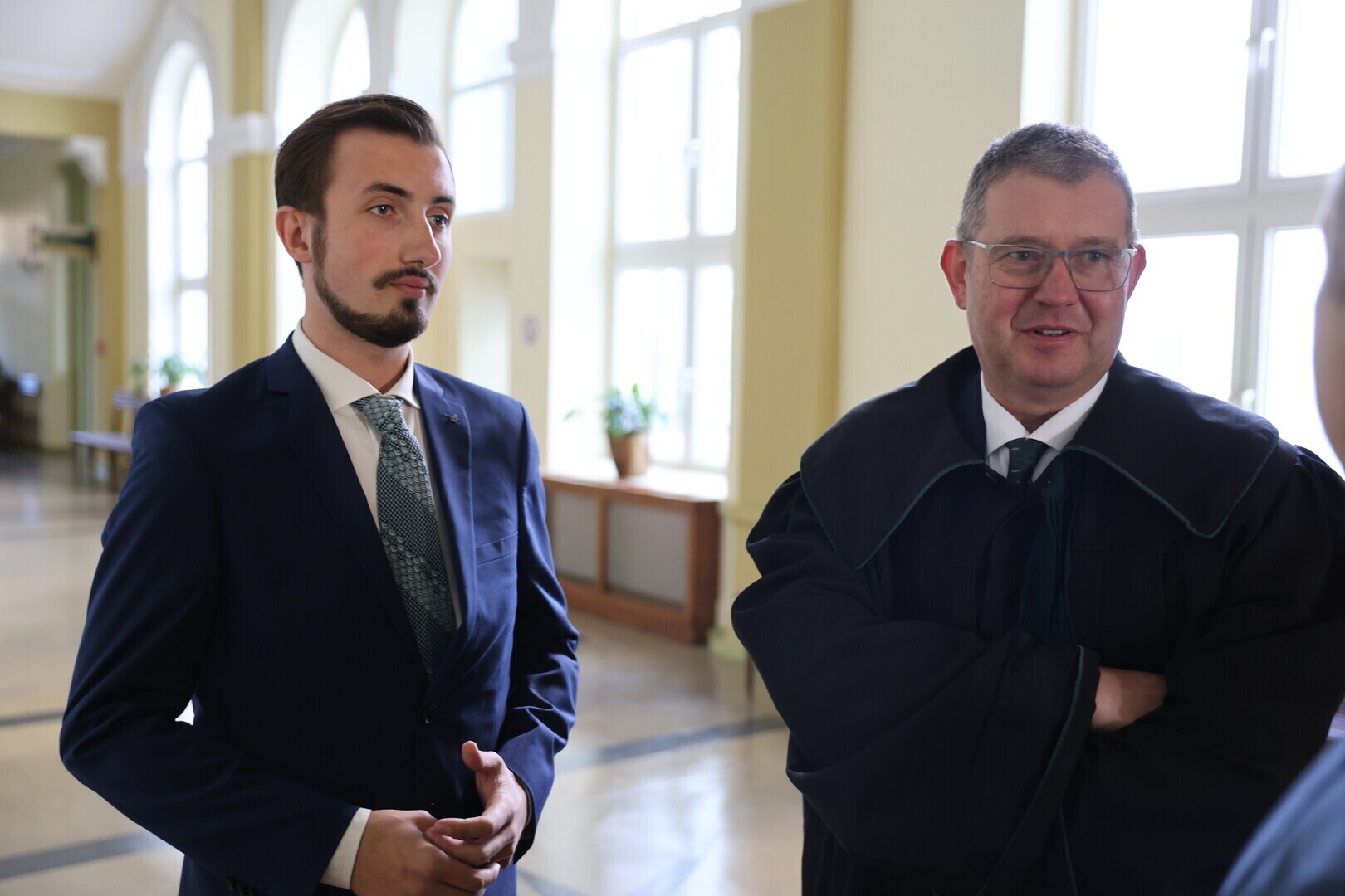 Do kogo były słowa o krwi na rękach Wiceprezydent Piotr Kulbat i Adam Szaciński przed sądem