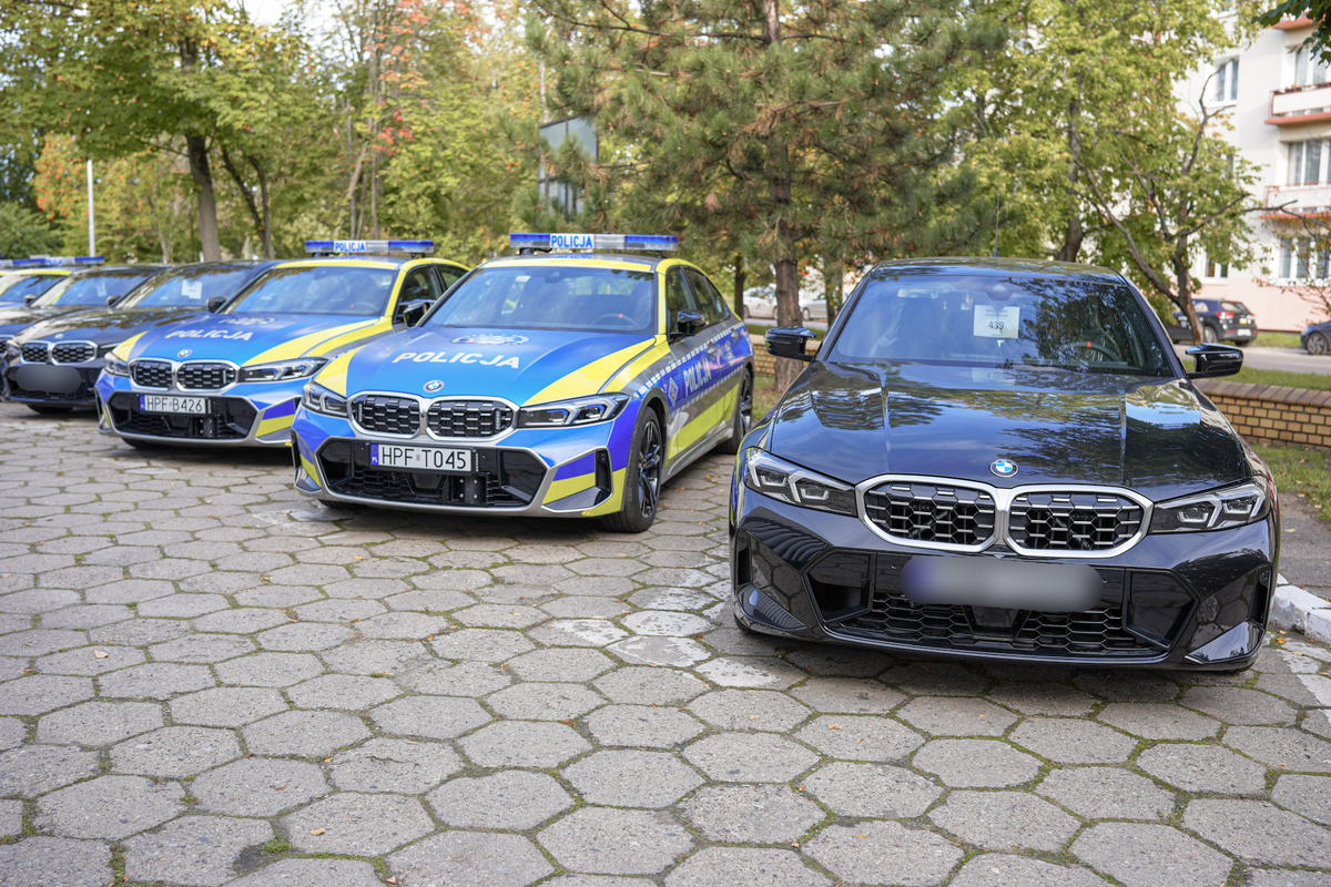 Nowe radiowozy dla policji. BMW trafią do Piotrkowa Bełchatowa i Tomaszowa